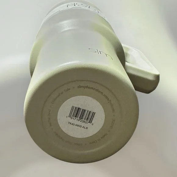 Simple Modern Beige Tumbler with Handle 40oz - Picture 4 of 5